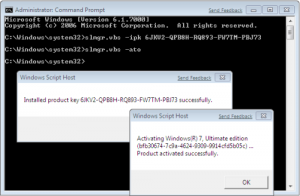 command-prompt-change-windows-7-prodcut-key Komut Satırından Windows 7 Key Değiştirme